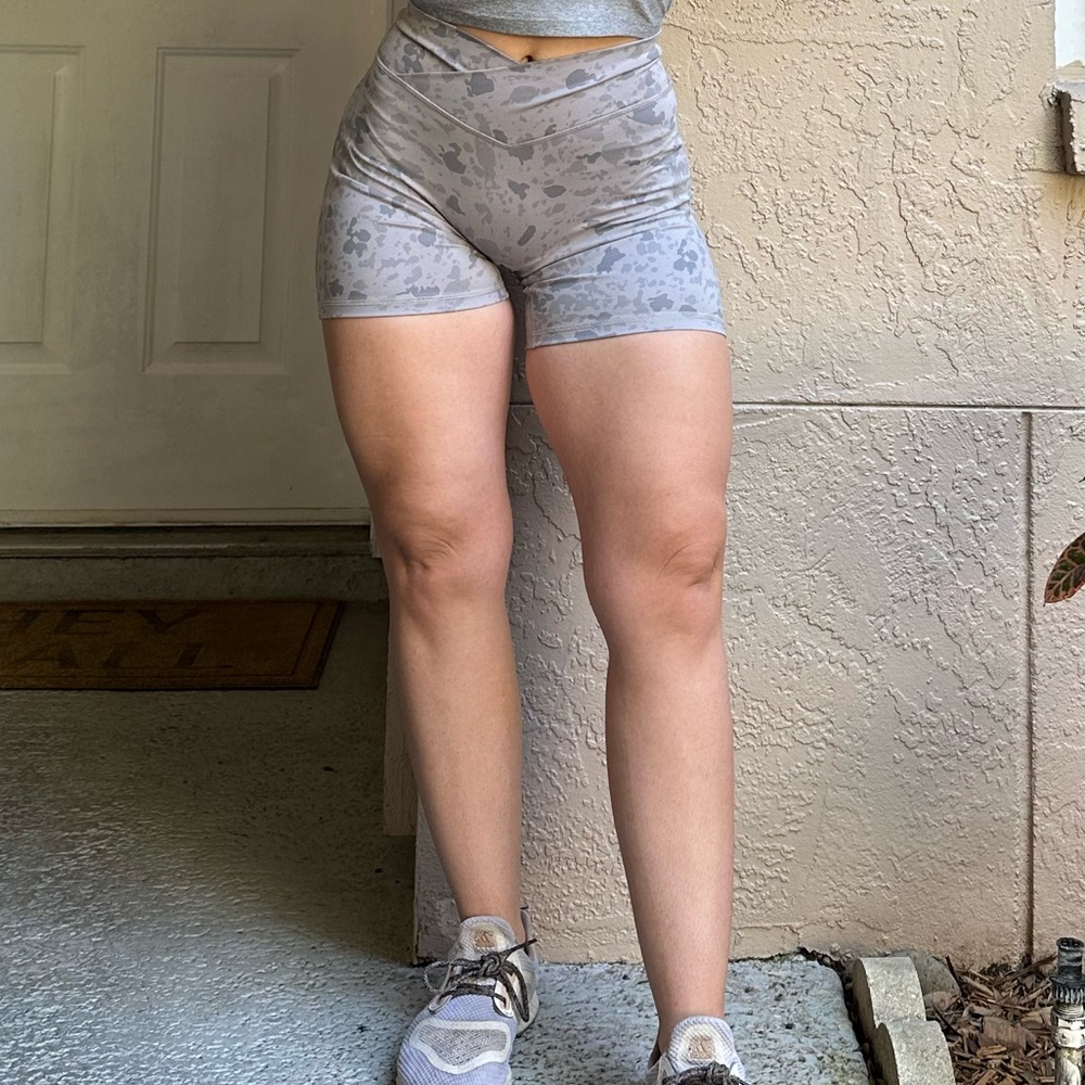 Gray Athletic Alphalete Shorts